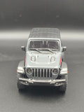 Kinsmart 2018 Jeep Wrangler Rubicon Hard Top Diecast Model (1:34 Scale) - Dark Green